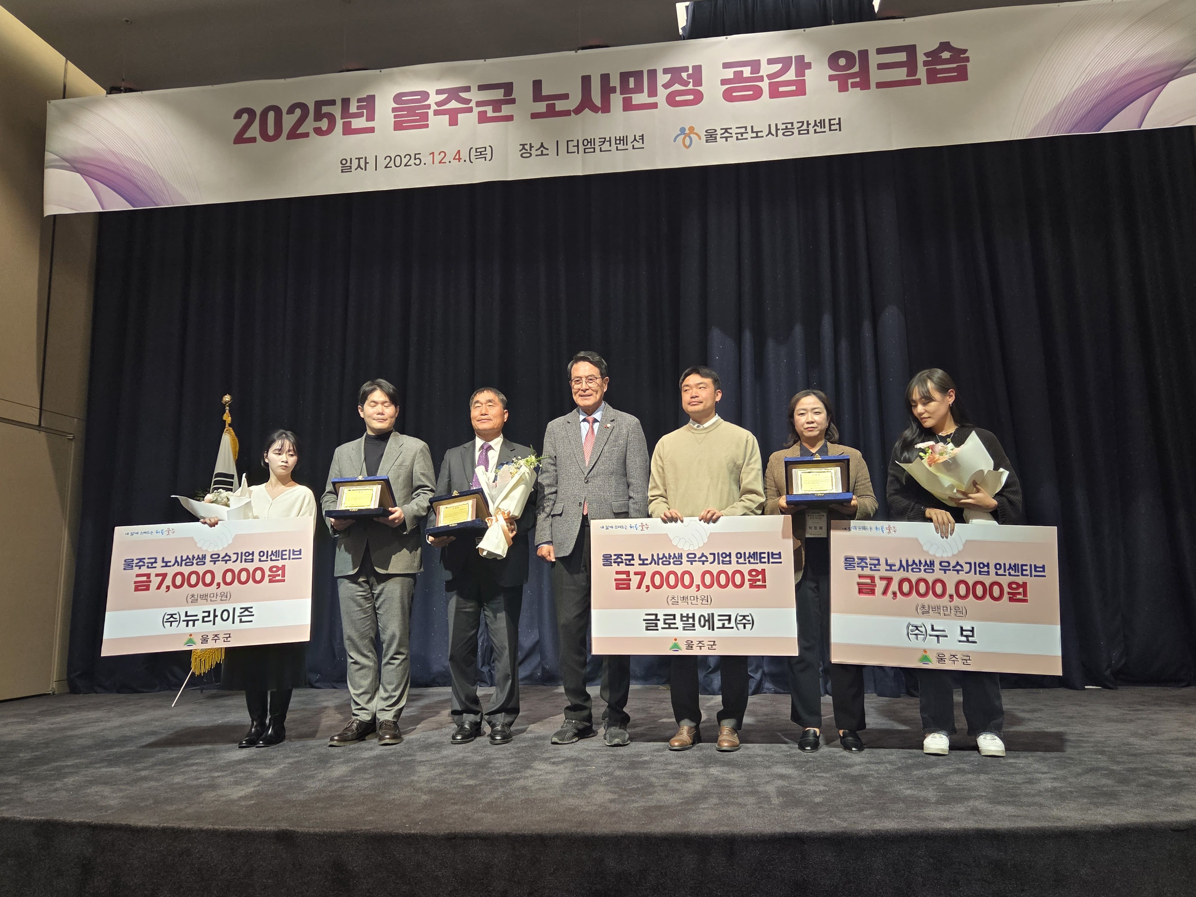 2025년 울주군 노사민정공감워크숍 개최