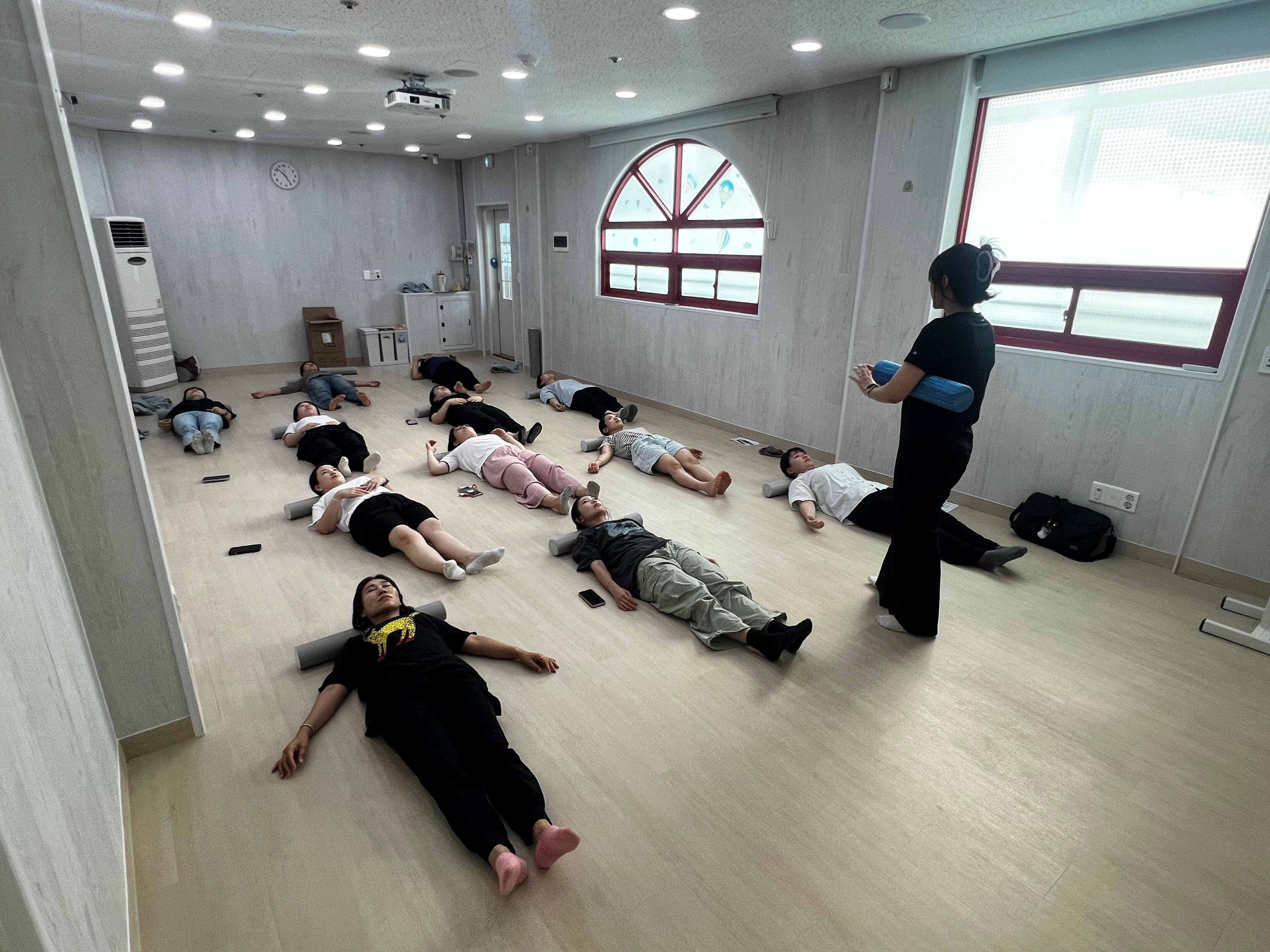 돌봄노동자 근골격계 질환 예방 교육 1차(해인어린이집)