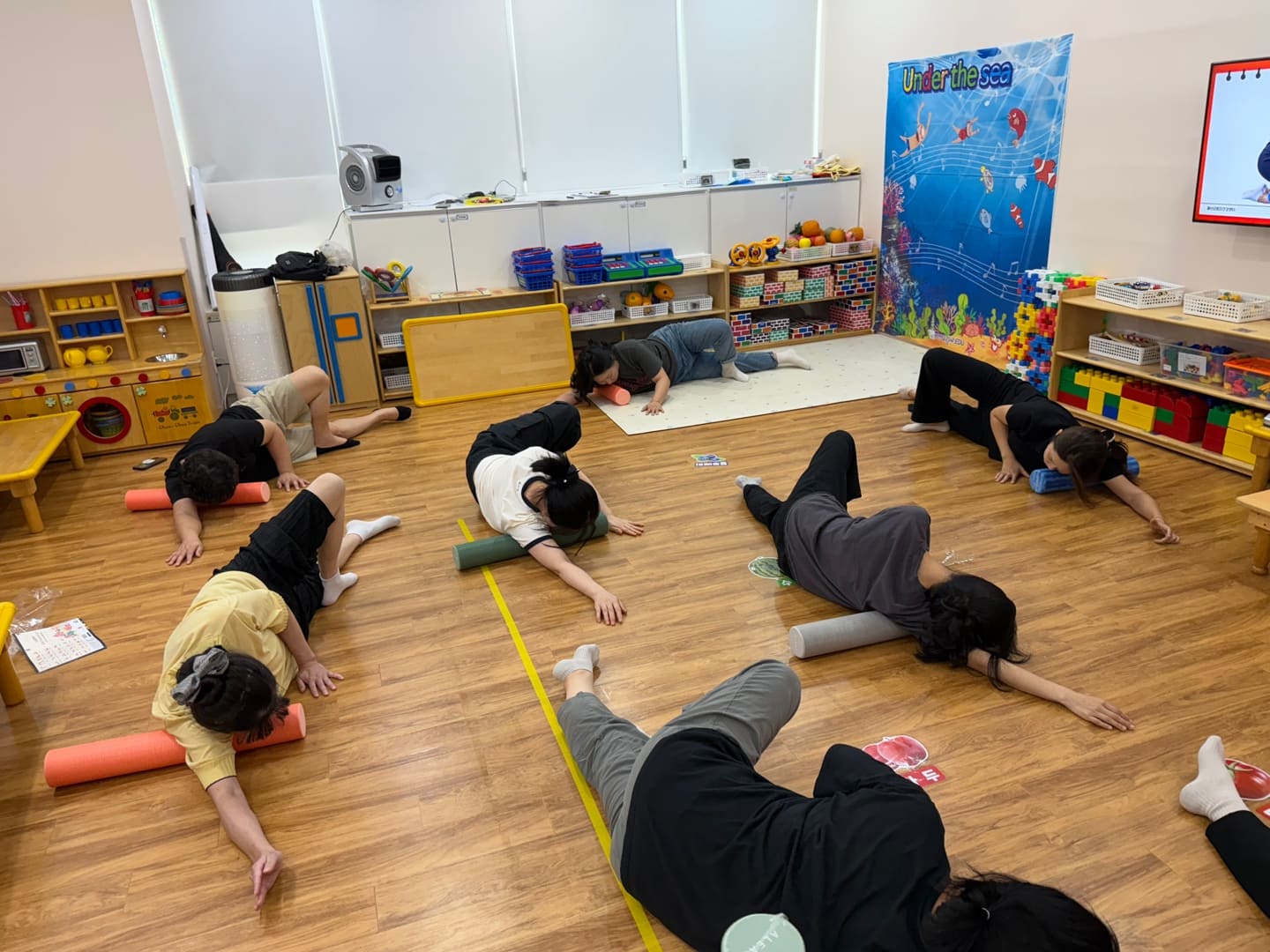 돌봄노동자 근골격계 질환 예방 교육 2차(새싹어린이집)