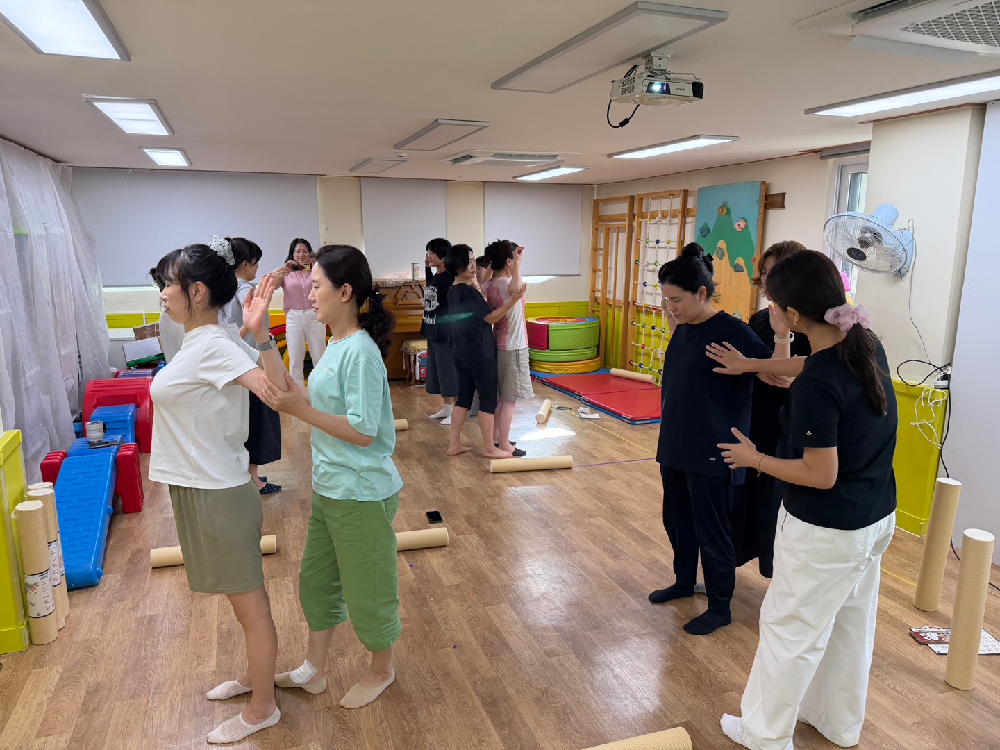 돌봄노동자 근골격계 질환 예방 교육 3차(웅촌어린이집)